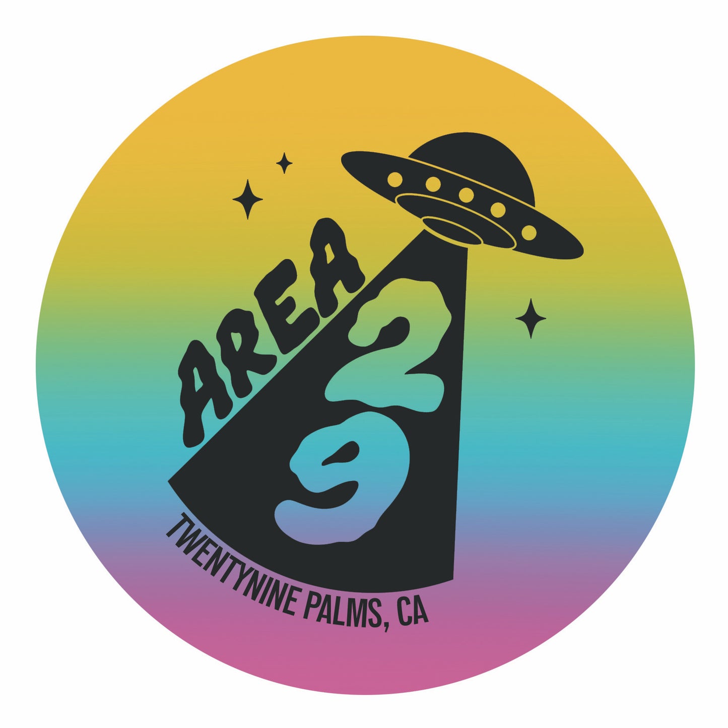 Area 29 Sticker (3" Round)